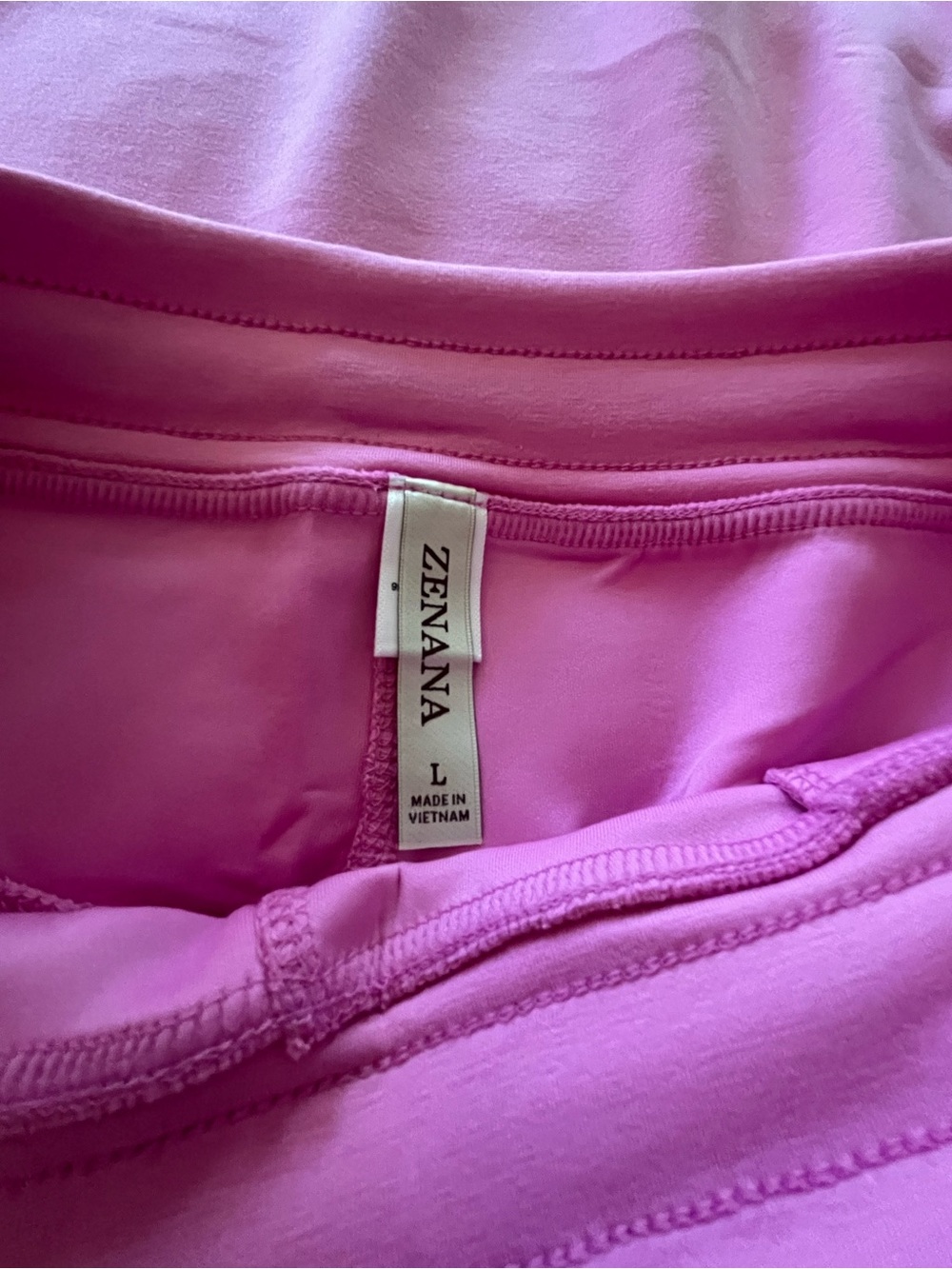 Women’s ZENANA sweatsuit set bubblegum pink - Picture 6 of 8